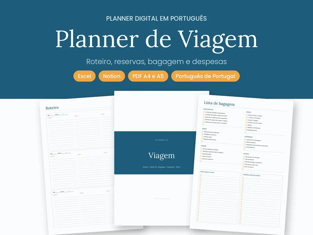 Planner de Viagem