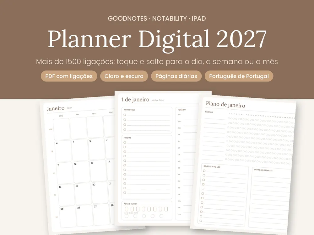 Planner Digital 2027