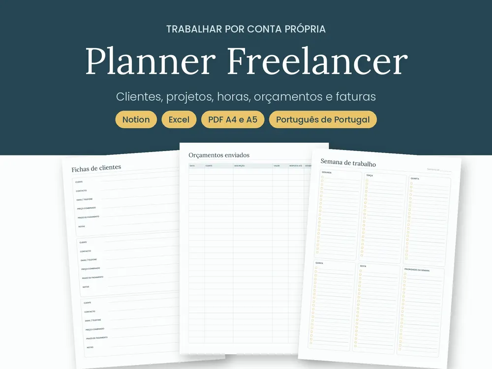 Planner para Freelancers